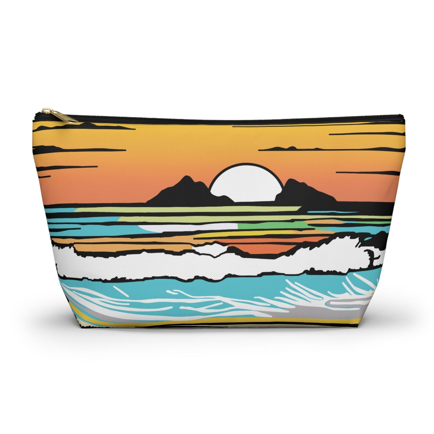 T Zip Pouch Summer Sunrise Moks - Global Village Kailua Boutique