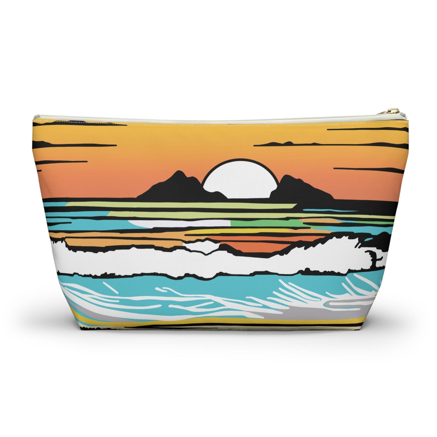 T Zip Pouch Summer Sunrise Moks - Global Village Kailua Boutique