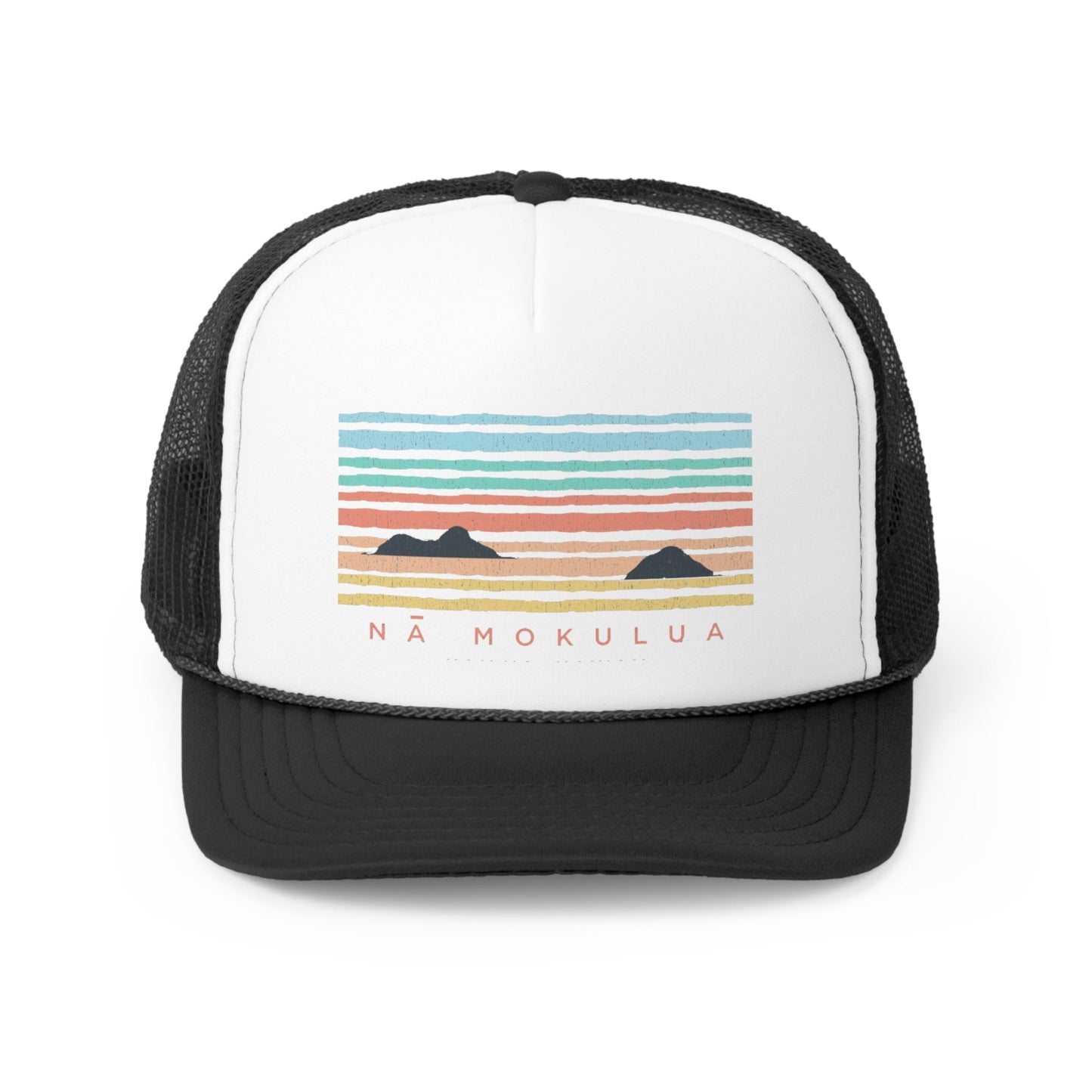Trucker Cap Water View Nā Mokulua - Global Village Kailua Boutique