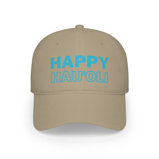 Twill Cap Happy - Hauʻoli - Global Village Kailua Boutique