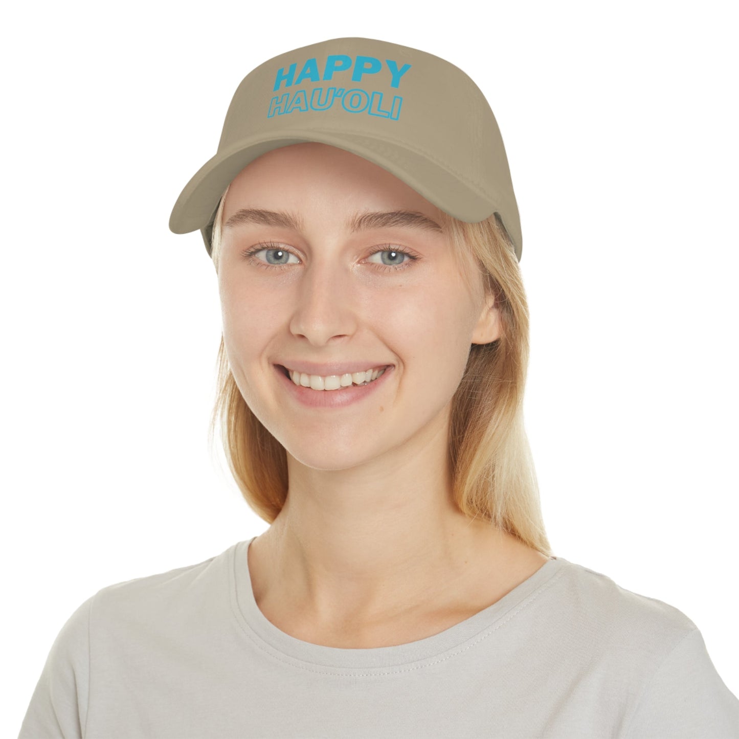 Twill Cap Happy - Hauʻoli - Global Village Kailua Boutique