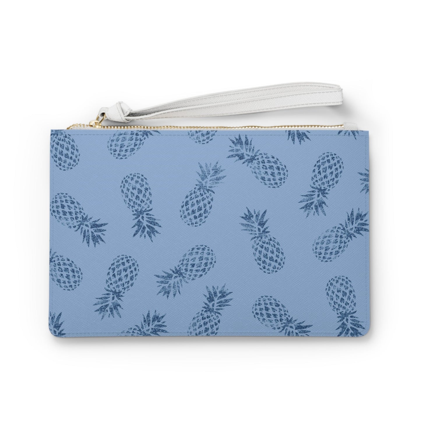 Vegan Clutch Bag Pineapple Blueberry Milk - Global Village Kailua Boutique