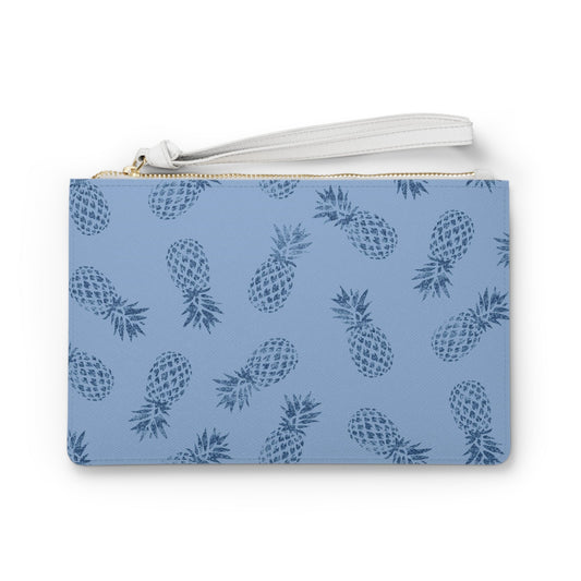 Vegan Clutch Bag Pineapple Blueberry Milk - Global Village Kailua Boutique