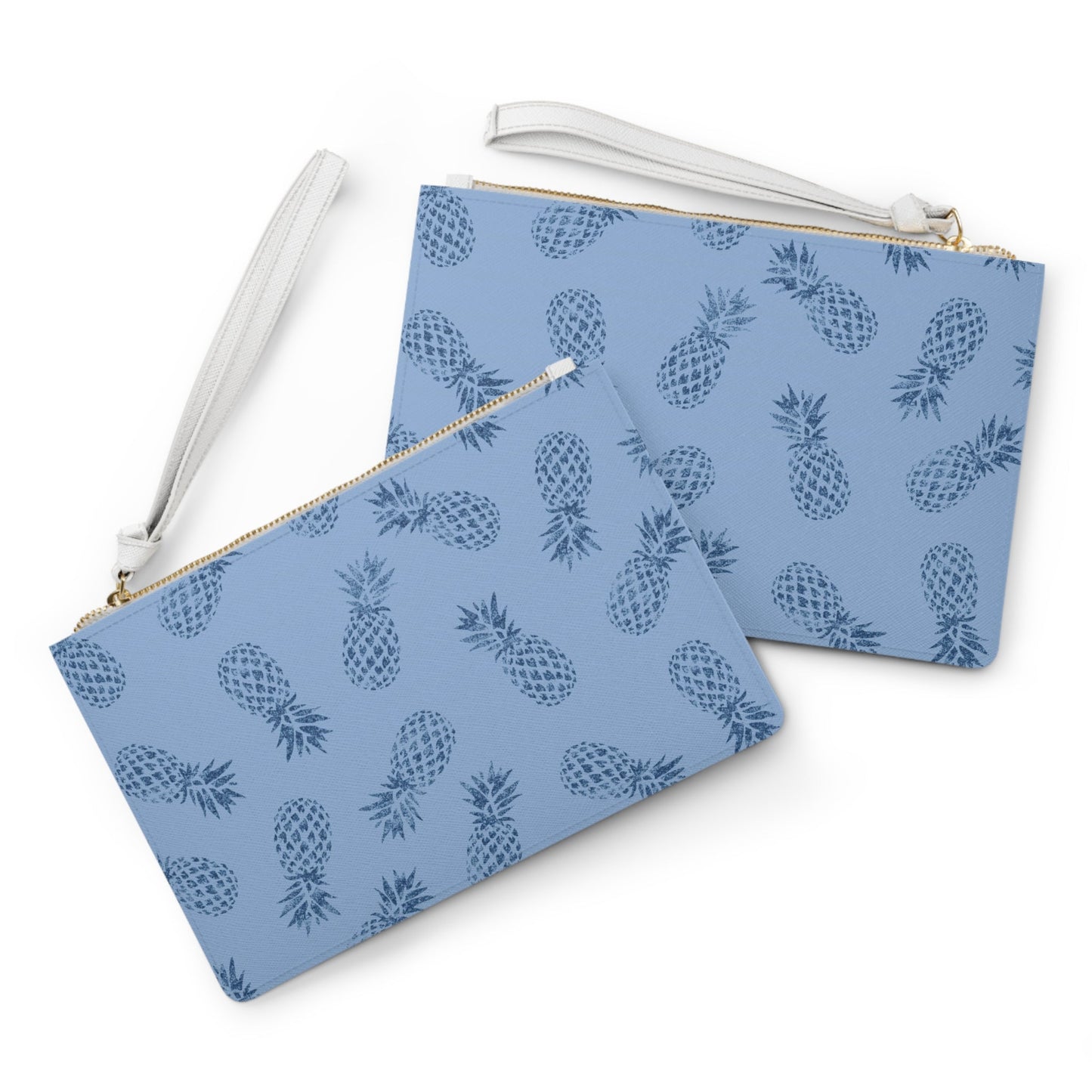 Vegan Clutch Bag Pineapple Blueberry Milk - Global Village Kailua Boutique