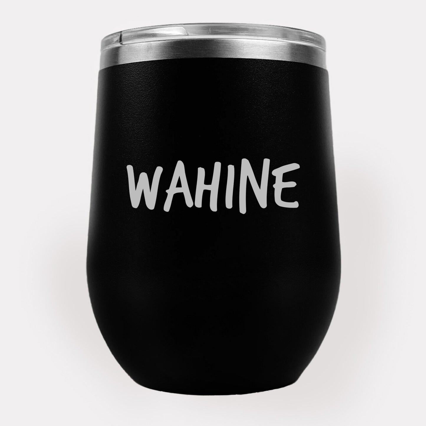 Wahine 12oz Etched Tumbler Global Village Kailua Boutique