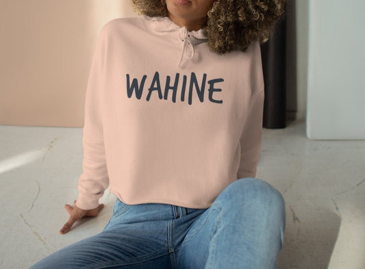 Crop Hoodie Wahine Global Village Kailua Boutique