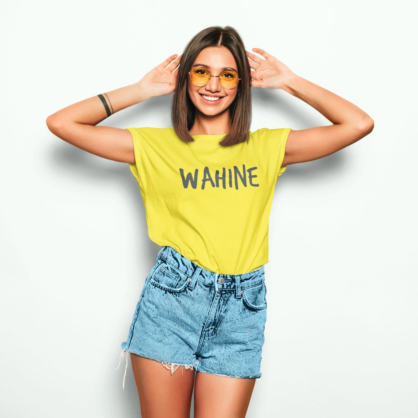 Wahine Unisex Jersey Tee Global Village Kailua Boutique