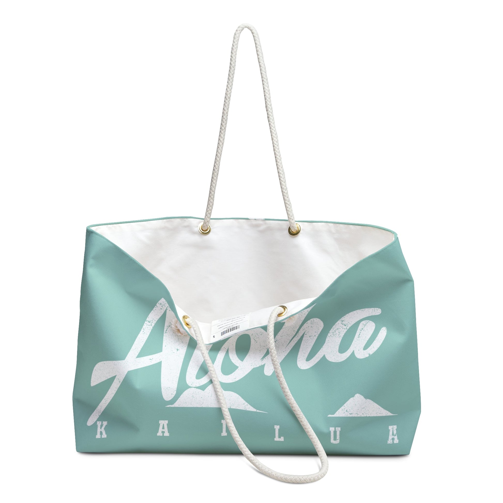 Weekender Bag Aloha Palm - Global Village Kailua Boutique