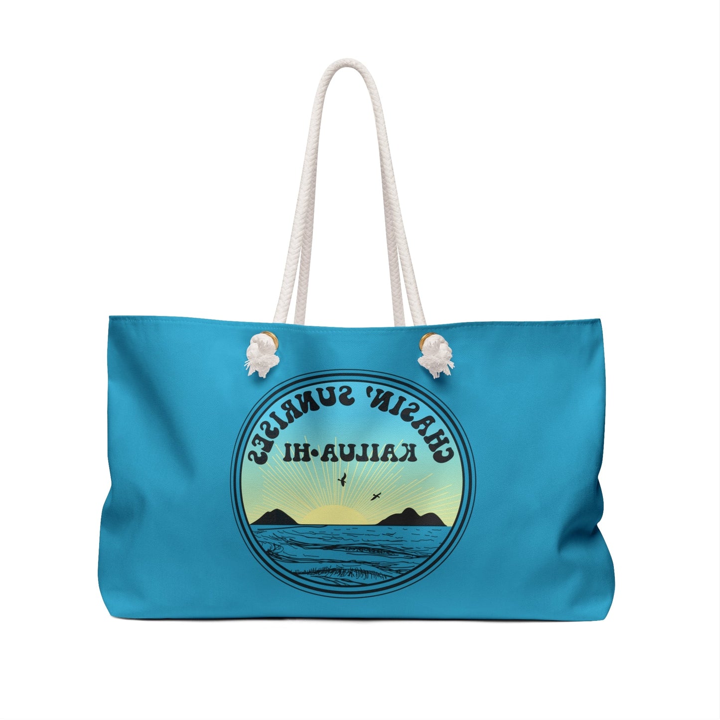 Weekender Bag Chasinʻ Sunrises - Global Village Kailua Boutique