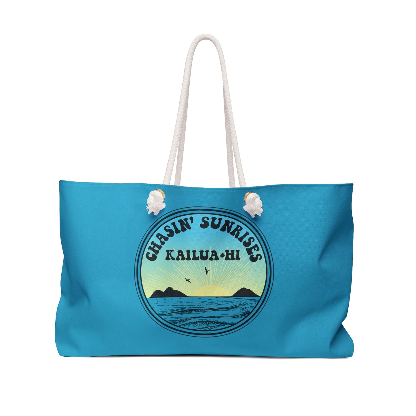 Weekender Bag Chasinʻ Sunrises - Global Village Kailua Boutique