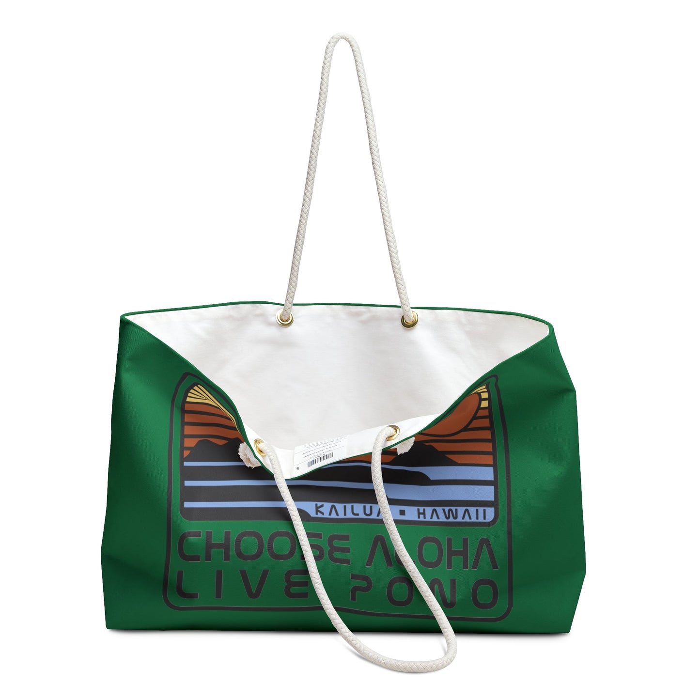 Weekender Bag Choose Aloha - Global Village Kailua Boutique