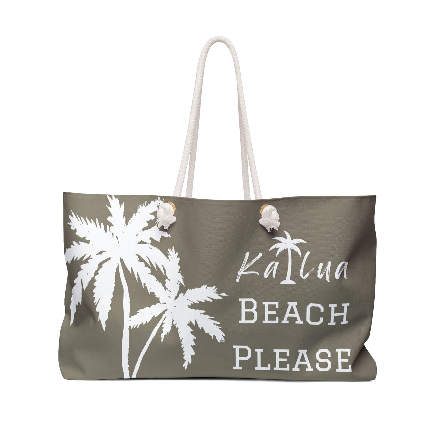 Weekender Bag Kailua Beach Please - Global Village Kailua Boutique