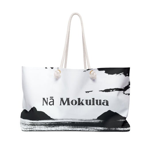 Weekender Bag Nā Mokulua - Global Village Kailua Boutique