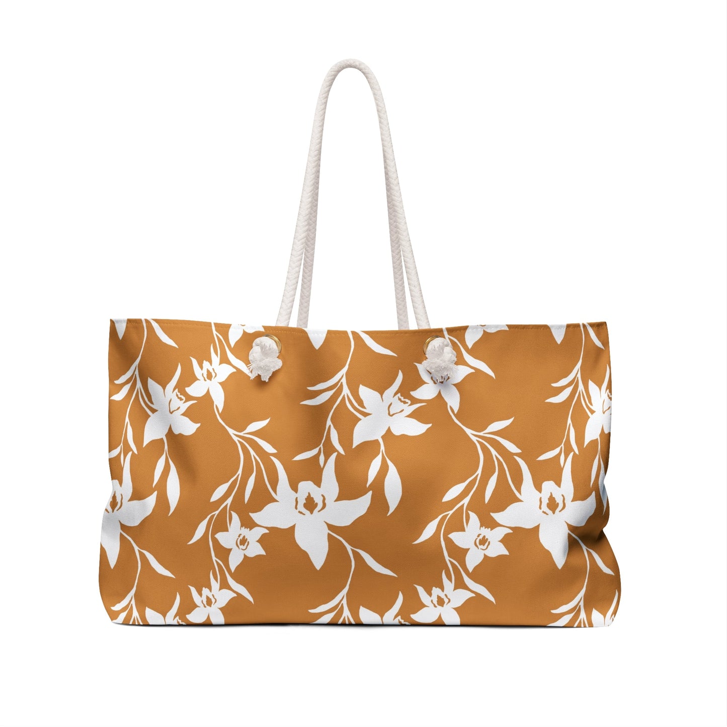 Weekender Bag Orchid Caramel - Global Village Kailua Boutique