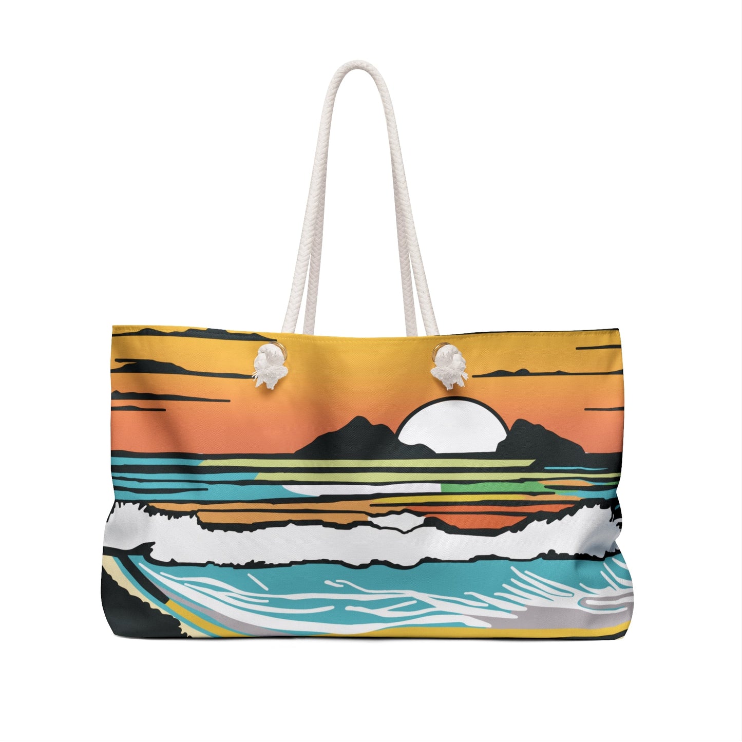 Weekender Bag Summer Sunrise - Global Village Kailua Boutique