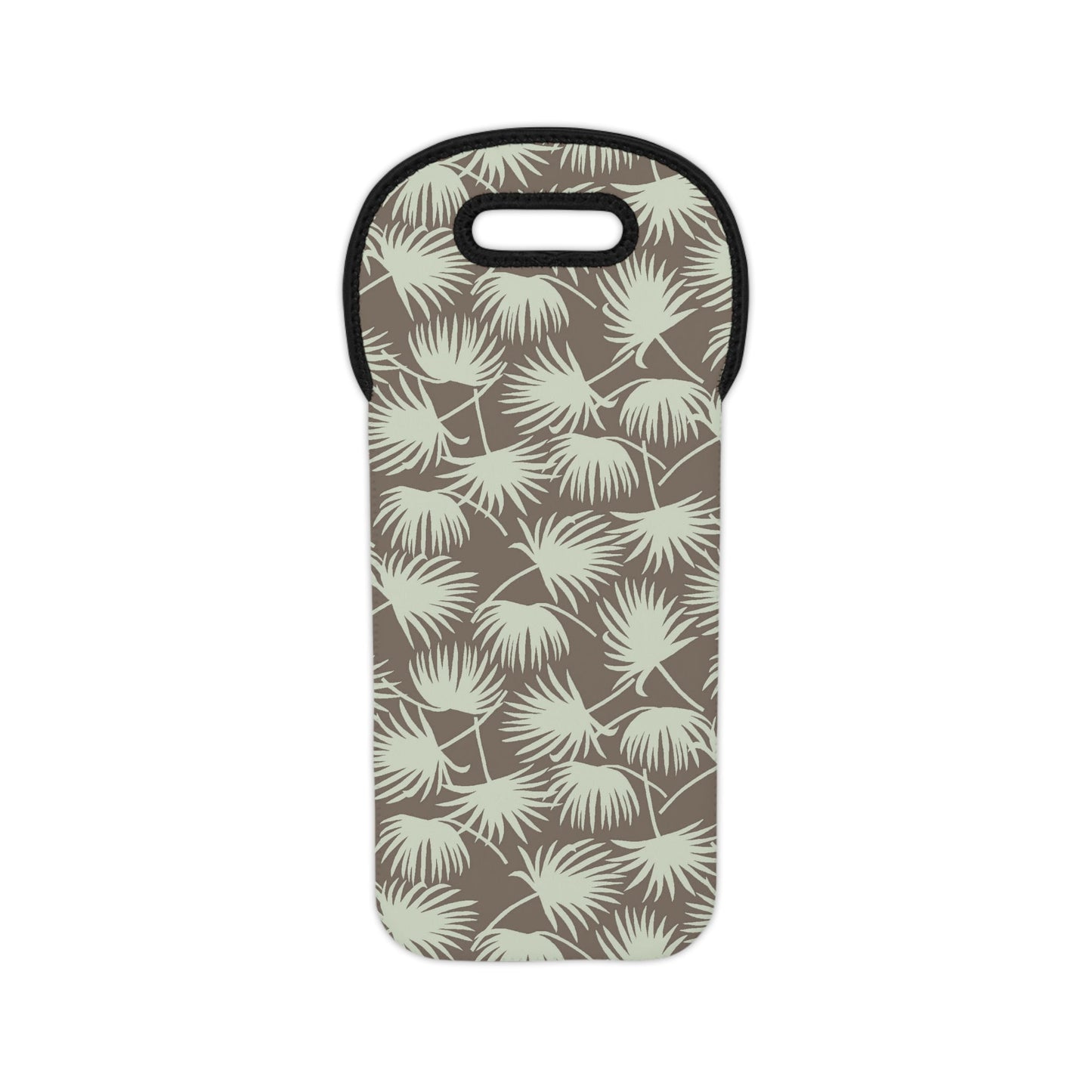 Wine Tote Bag Fan Palm Mint - Global Village Kailua Boutique