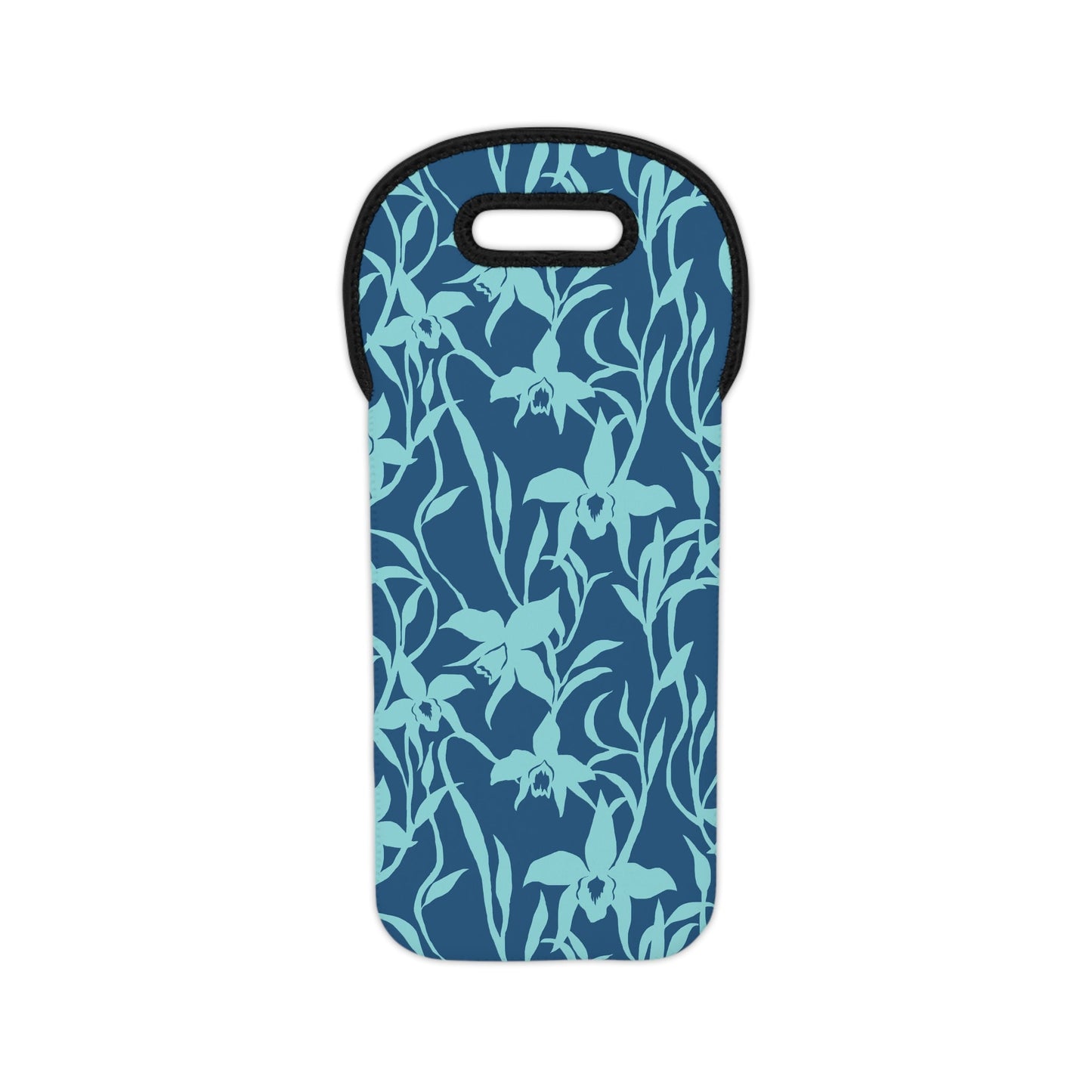 Wine Tote Bag Orchid Teal Global Village Kailua Boutique