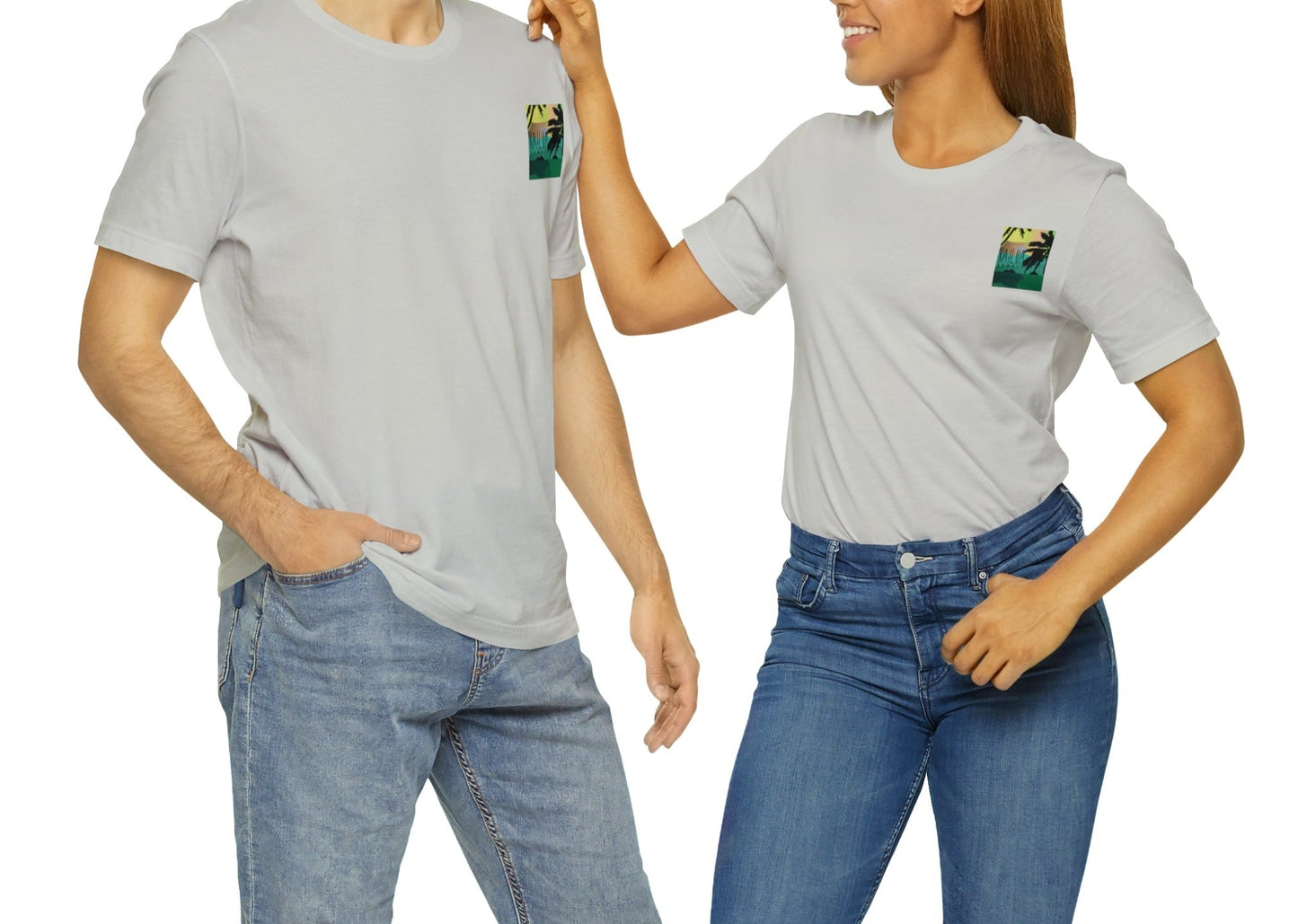 Winter Sunrise Unisex Jersey Short Sleeve Tee - Global Village Kailua Boutique