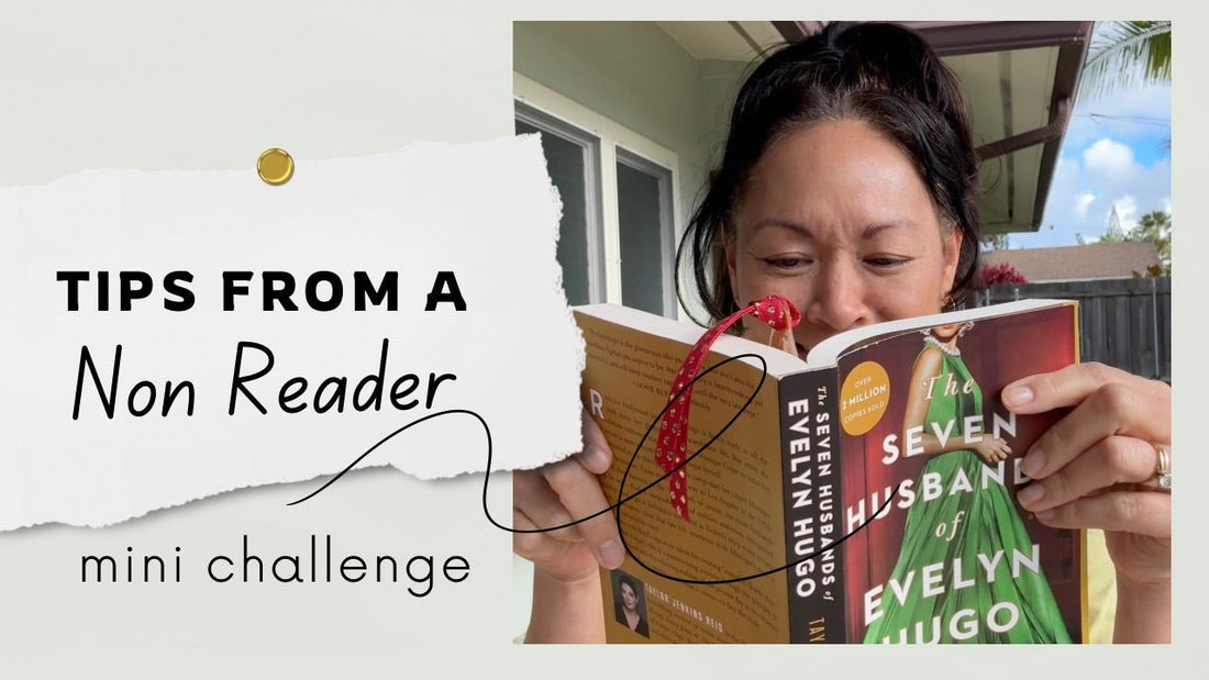 Tips from a Non-Reader: My Mini Reading Challenge Takeaways - Global Village Kailua Boutique