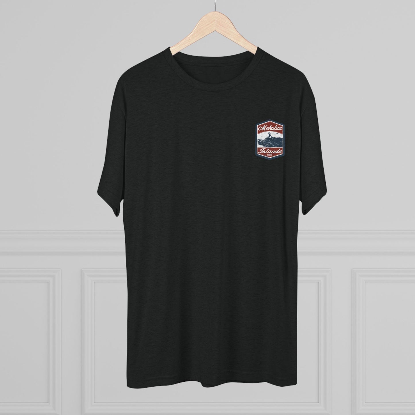 Mokulua Islands Surf Unisex Tri-Blend Crew Tee