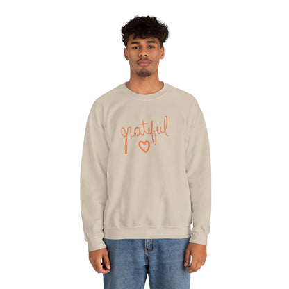 Grateful Heart Unisex Heavy Blend Crewneck Sweatshirt