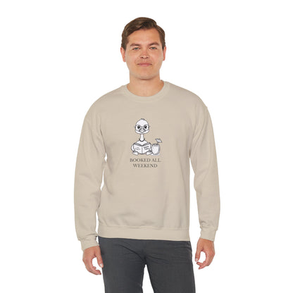 Booked All Weekend Sweatshirt – Nēnē Goose Island Reader Edition