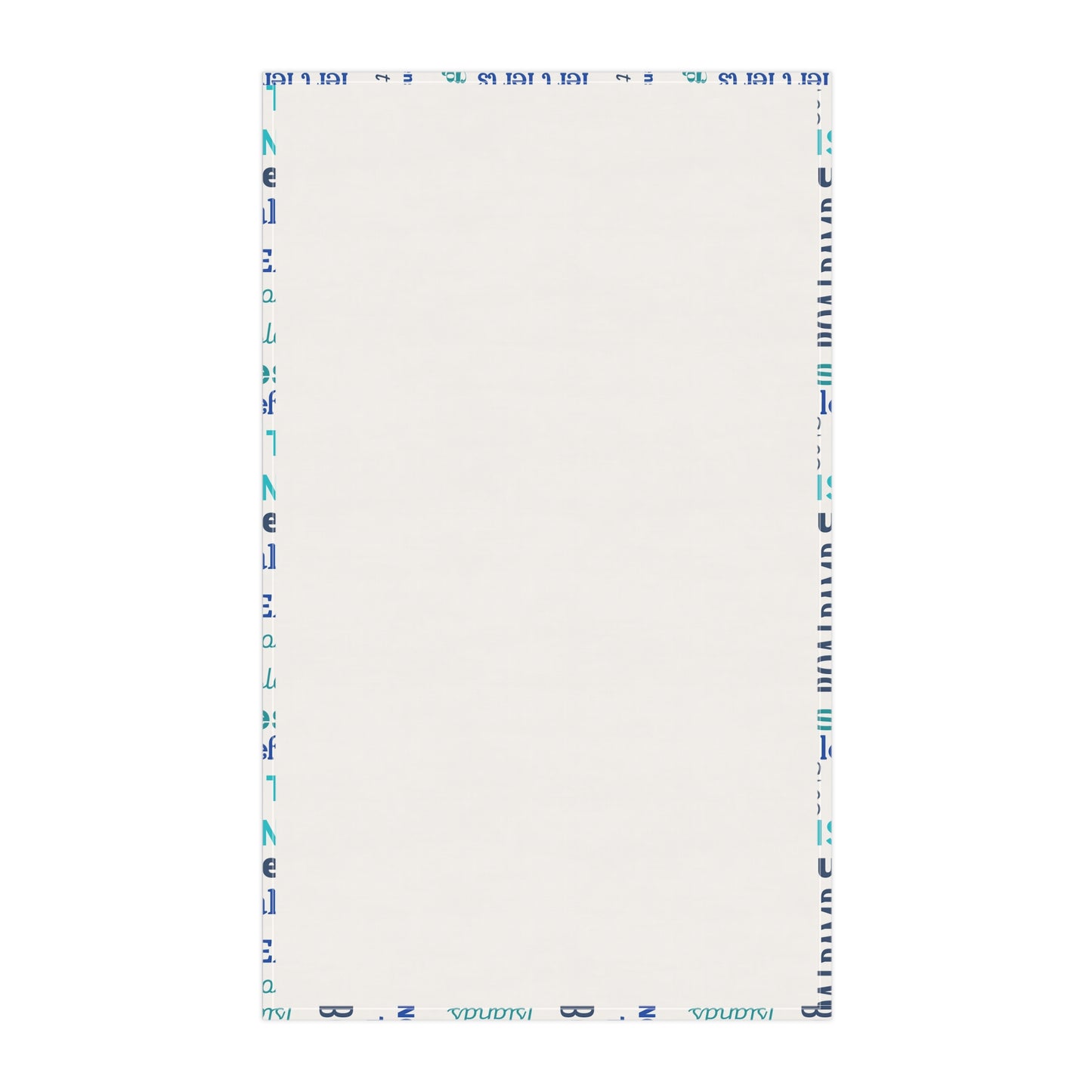 Kailua Surf Breaks & Beaches Tea Towel