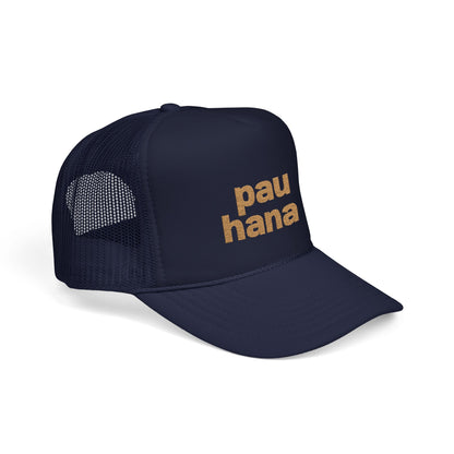 Pau Hana Trucker Hat | Embroidered Island Style Cap