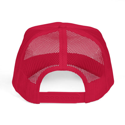 Beach & Books Foam Trucker Hat – Embroidered Island Style