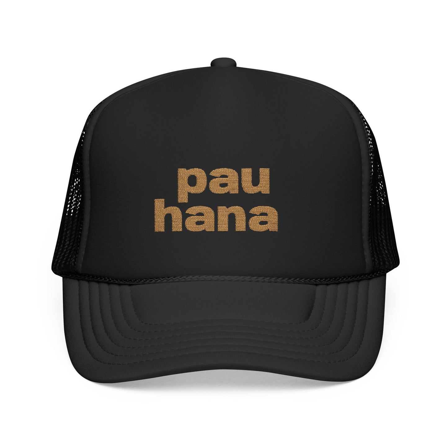 Pau Hana Trucker Hat | Embroidered Island Style Cap