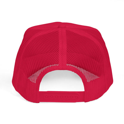 Beach & Books Foam Trucker Hat – Embroidered Island Style