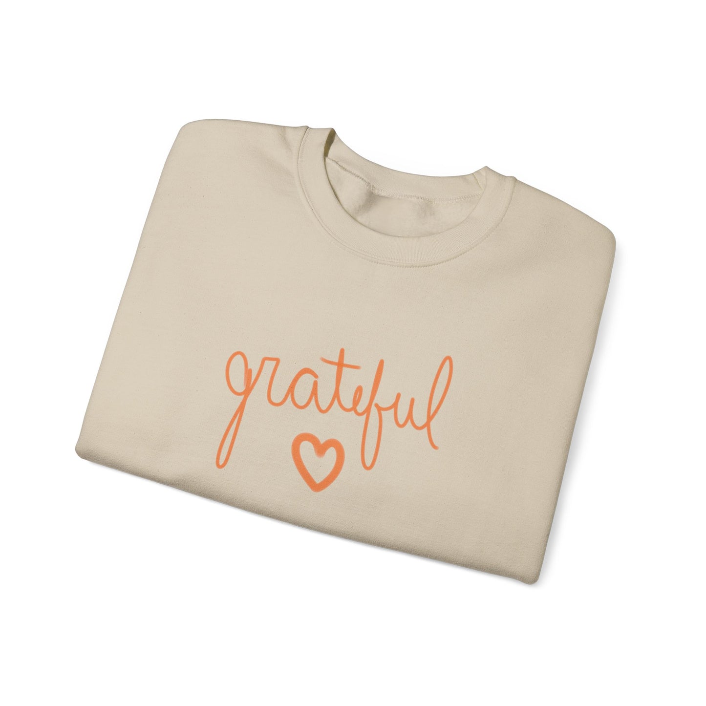 Grateful Heart Unisex Heavy Blend Crewneck Sweatshirt