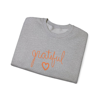 Grateful Heart Unisex Heavy Blend Crewneck Sweatshirt