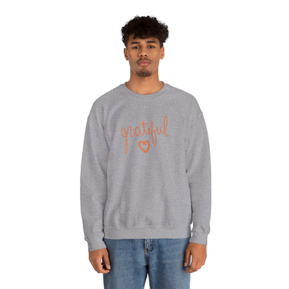 Grateful Heart Unisex Heavy Blend Crewneck Sweatshirt