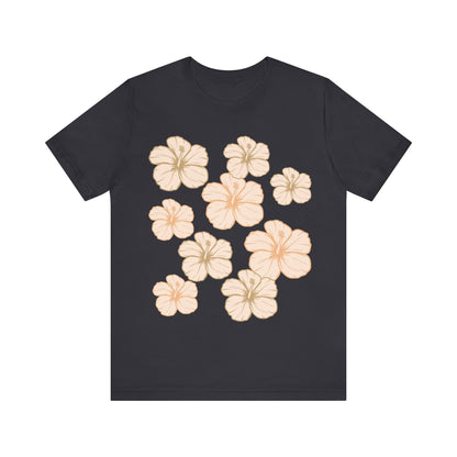 HIbiscus All Over Unisex Jersey Tee