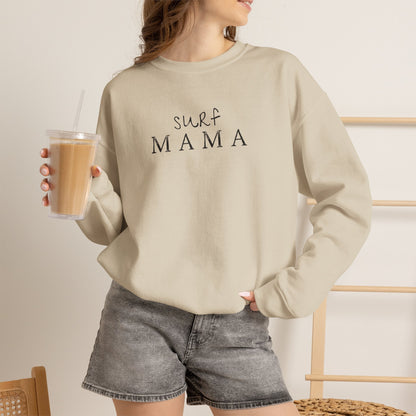 Surf Mama Sweatshirt | Hawaii Beach Graphic Pullover