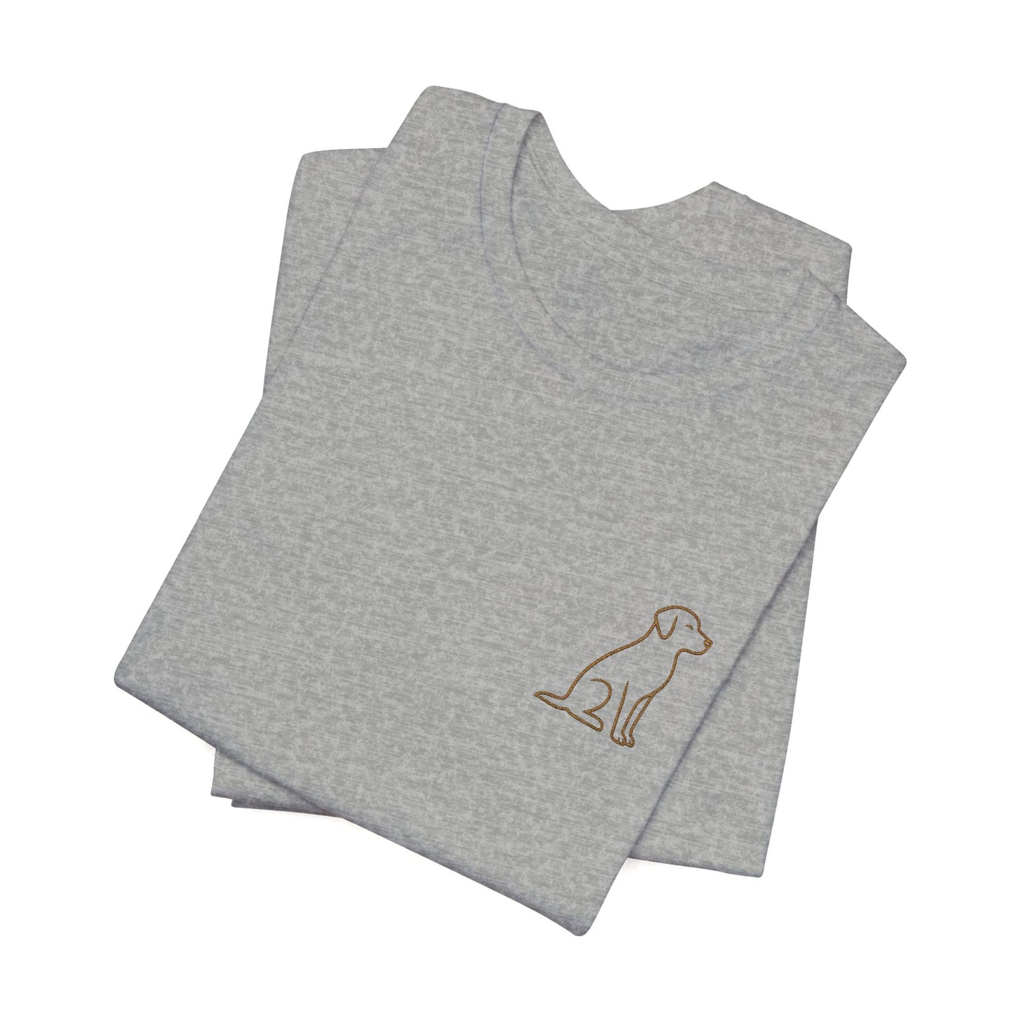 Signature Dog Embroidered Tee