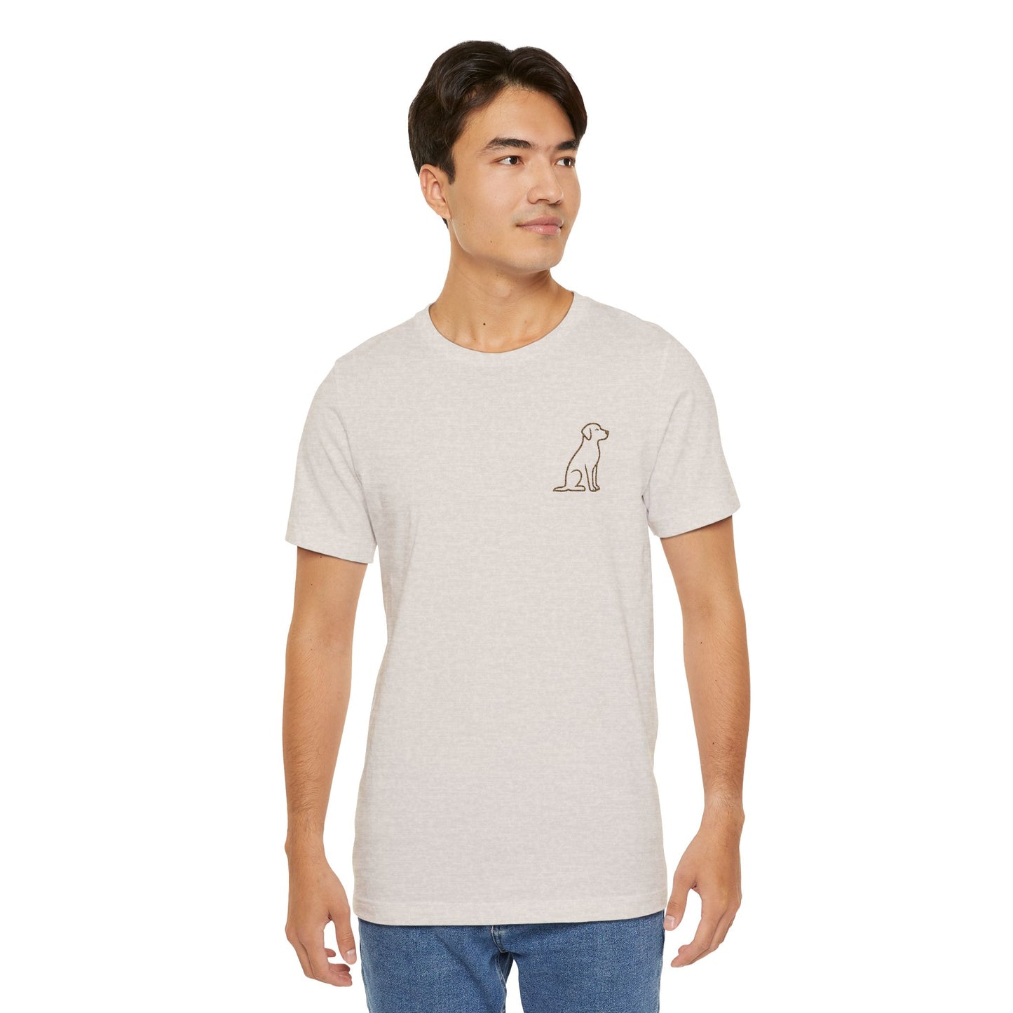 Signature Dog Embroidered Tee