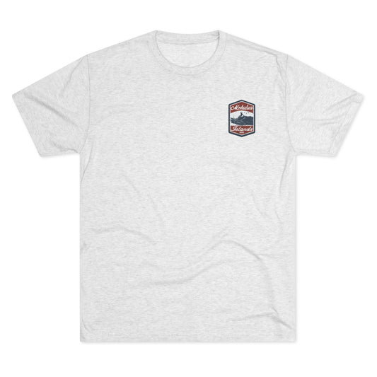 Mokulua Islands Surf Unisex Tri-Blend Crew Tee