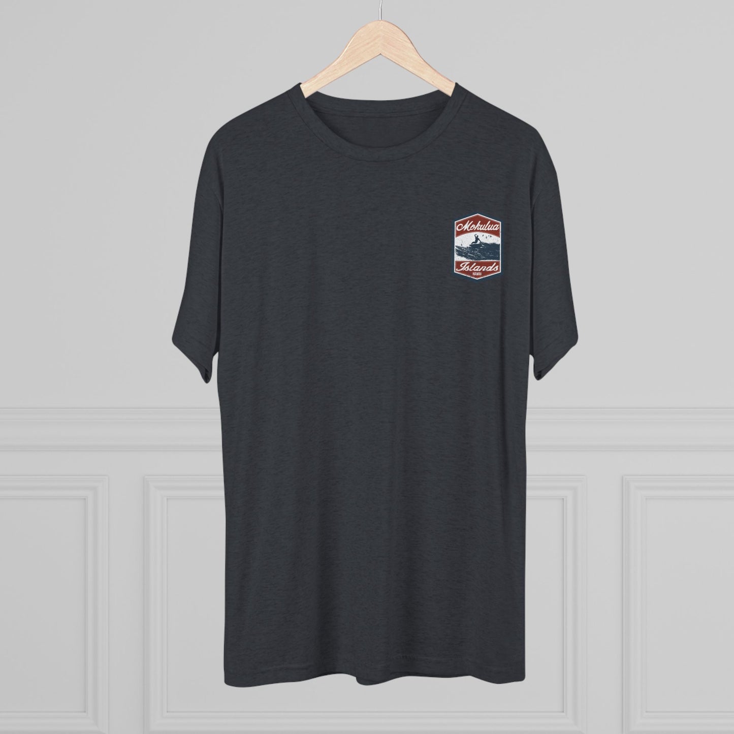 Mokulua Islands Surf Unisex Tri-Blend Crew Tee