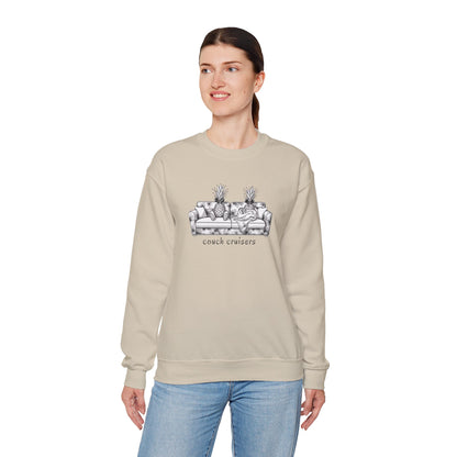 Couch Cruisers Sweatshirt – Pineapple Lounge Club Edition