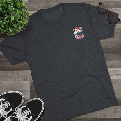 Mokulua Islands Surf Unisex Tri-Blend Crew Tee