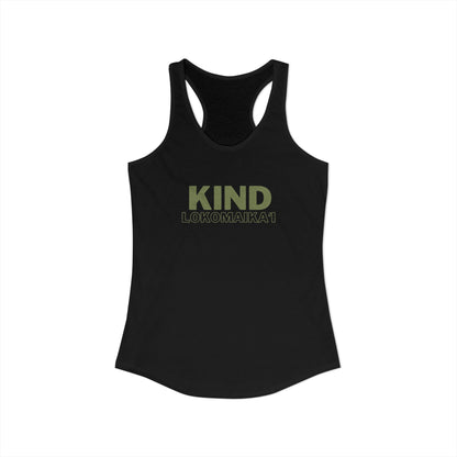 KIND – Lokomaikaʻi Racerback Tank – Aloha in Action