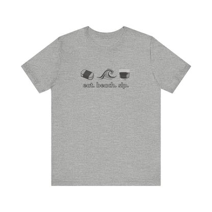 Eat Beach Sip Graphic Tee