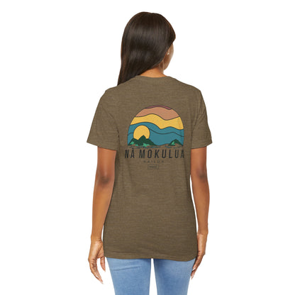 Nā Mokulua Wavy Unisex Jersey Short Sleeve Tee
