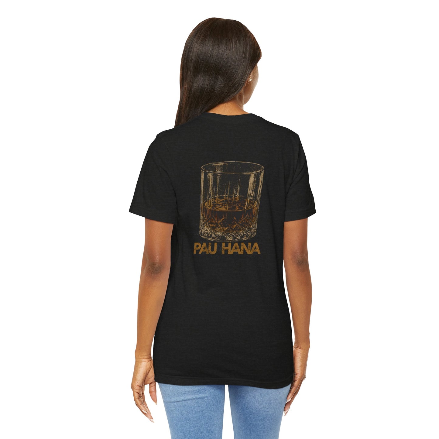 Pau Hana Whiskey Tee – Kailua Hawaii Graphic T-Shirt