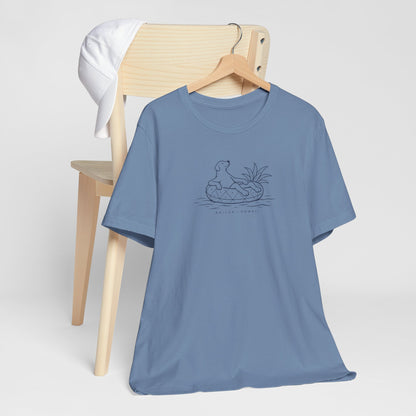 Koa Pineapple Floatie Dog Tee | Coastal Hawaii Tee