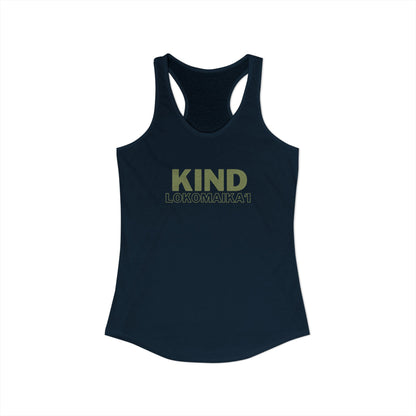 KIND – Lokomaikaʻi Racerback Tank – Aloha in Action