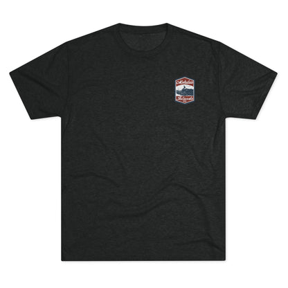 Mokulua Islands Surf Unisex Tri-Blend Crew Tee