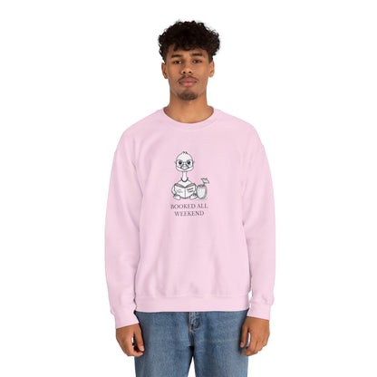 Booked All Weekend Sweatshirt – Nēnē Goose Island Reader Edition